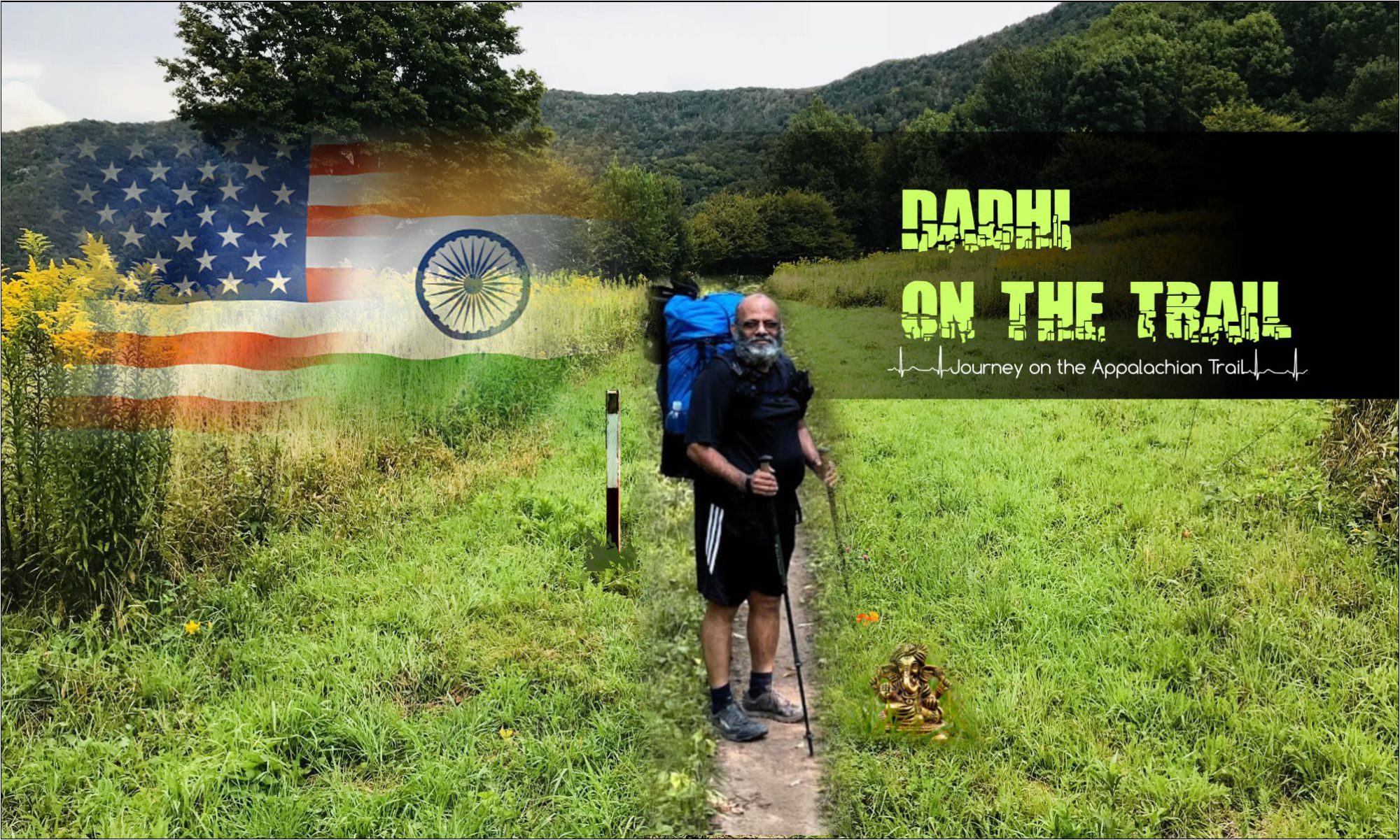 Dadhi on the trail
